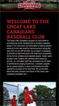 Mobile Screenshot of greatlakecanadians.com